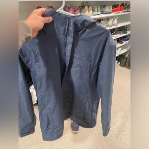 Men’s Columbia Rain Jacket in Blue, size small